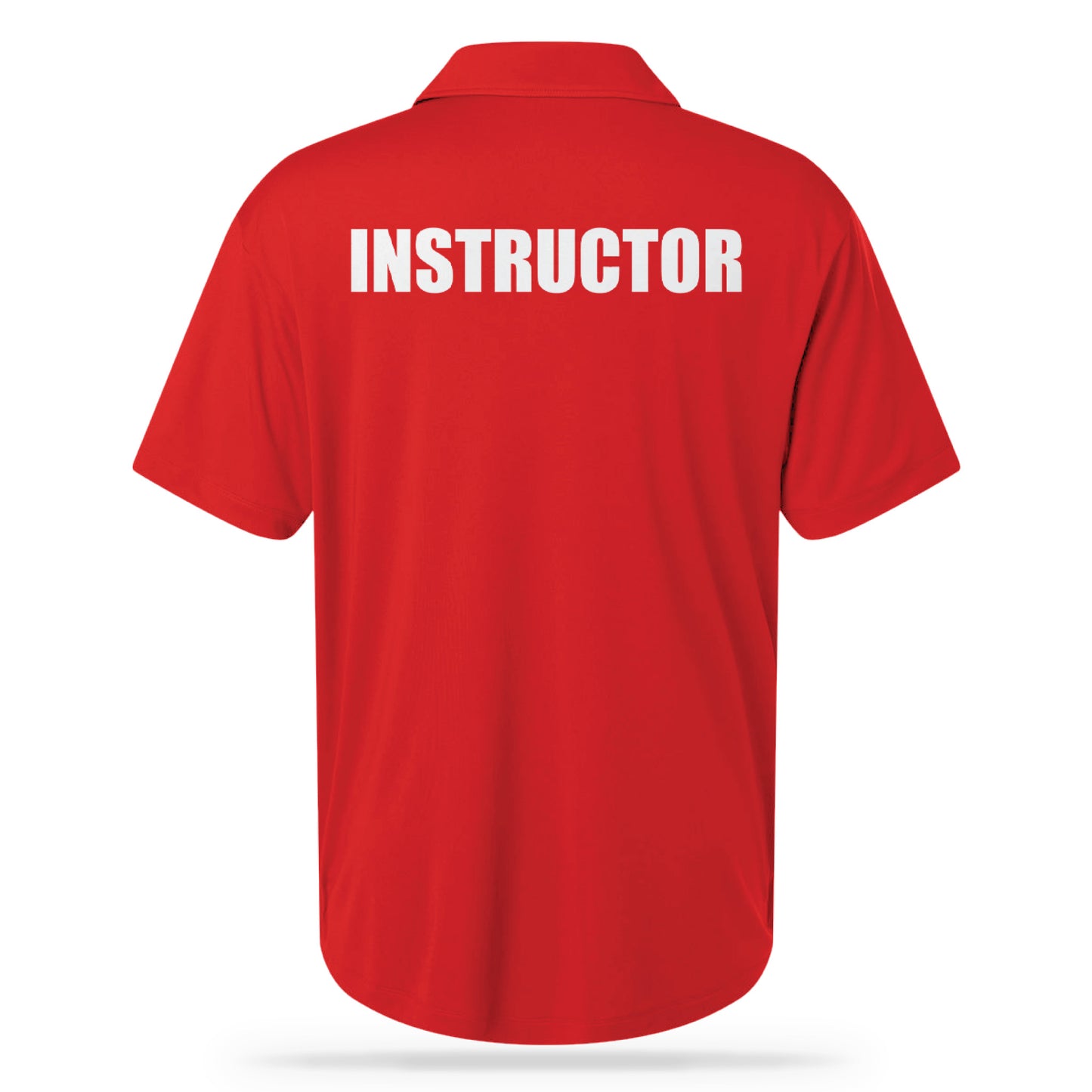 INSTRUCTOR UTILITY POLO RED/WHT