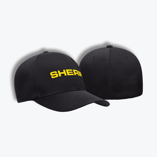 [SHERIFF] Flexfit Delta® Cap [BLK/GLD]-13 Fifty Apparel