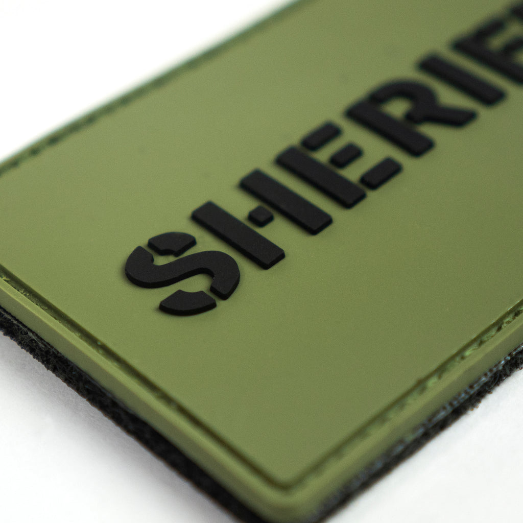 PVC Sheriff Patch - 13 Fifty Apparel