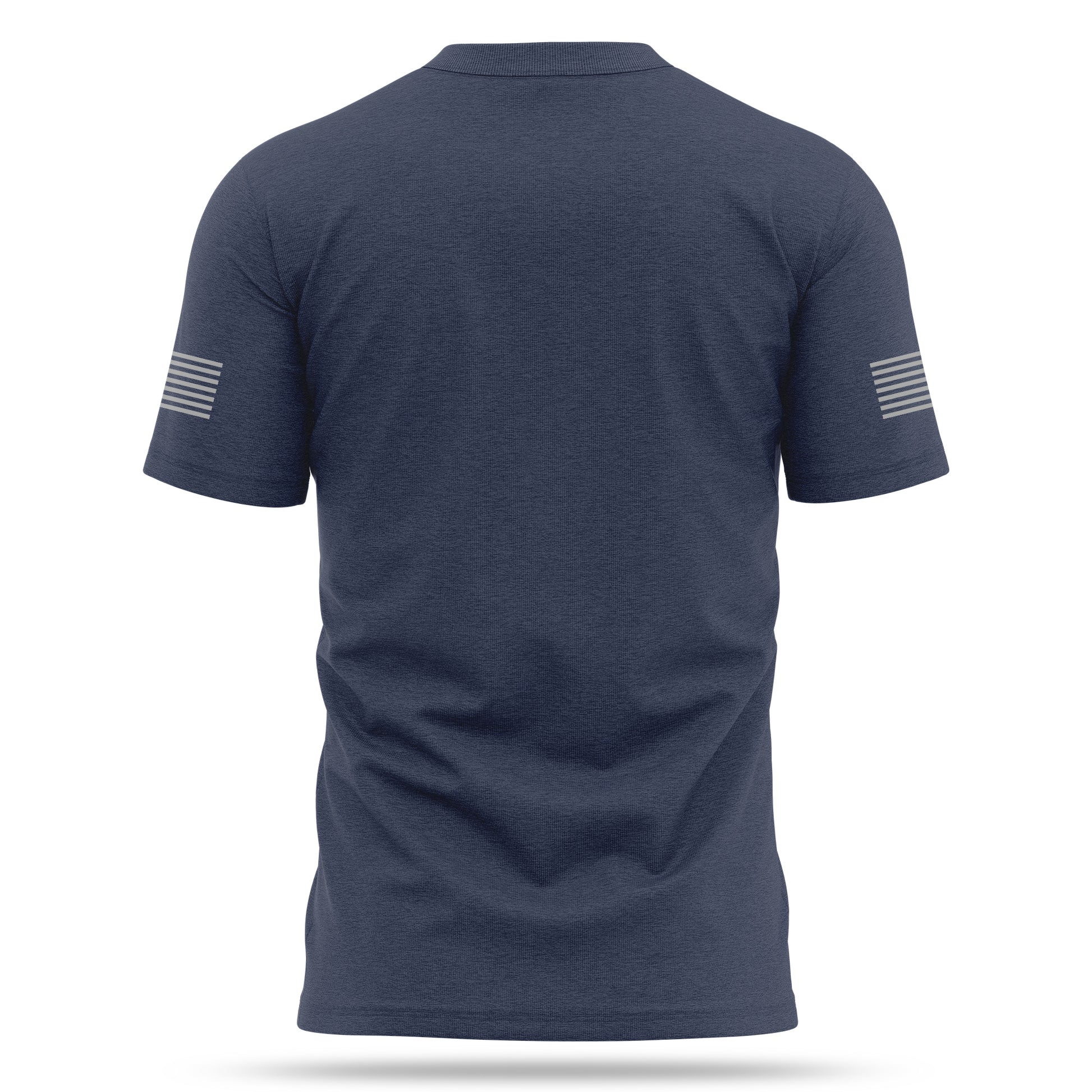 [1350 BASELINE] Men's Cotton Shirt [NAVY/GRAY]-13 Fifty Apparel