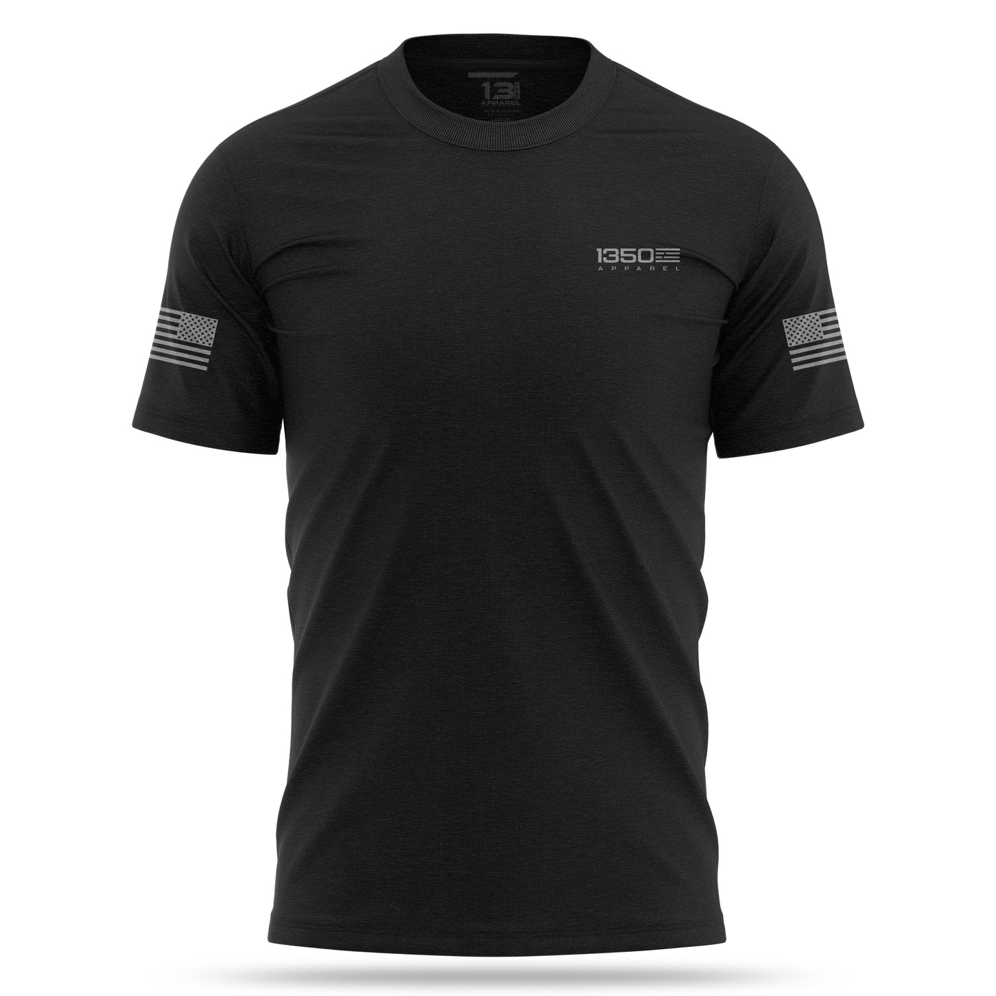 [1350 BASELINE] Men's Utility Shirt [BLK/GRAY]-13 Fifty Apparel