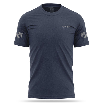 [1350 BASELINE] Men's Utility Shirt [NAVY/GRAY]-13 Fifty Apparel