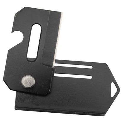 13FA 2" Black Engraved Carry Knife-13 Fifty Apparel