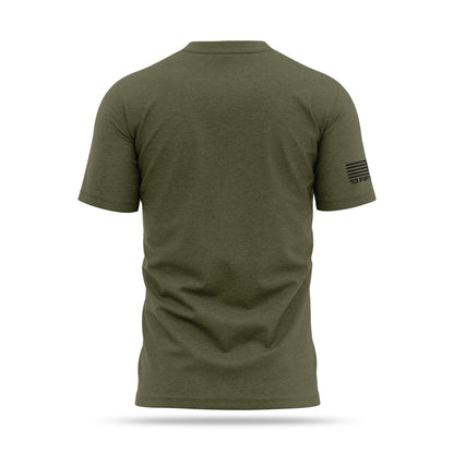 [2A USA] Cotton Blend Shirt [GRN/BLK]-13 Fifty Apparel