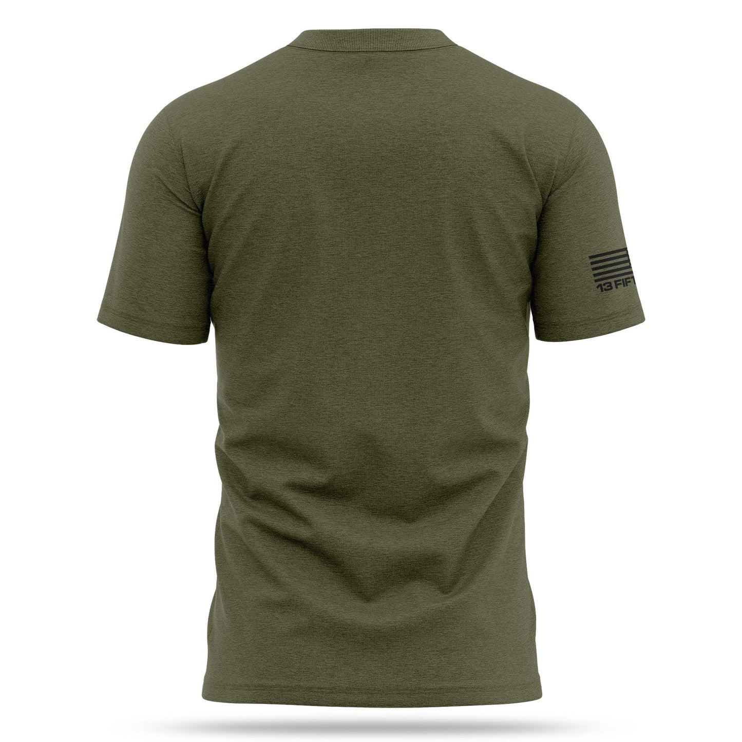 [2A USA] Cotton Blend Shirt [GRN/BLK]-13 Fifty Apparel