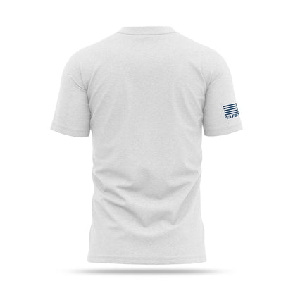 [2A USA] Cotton Blend Shirt [WHT/BLU]-13 Fifty Apparel