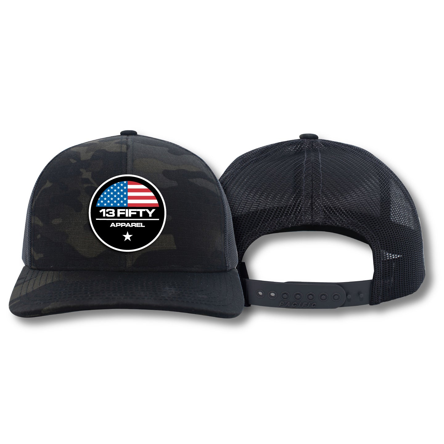 [360 USA] Adjustable Mesh Back Cap-13 Fifty Apparel