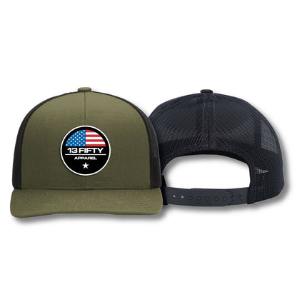 [360 USA] Adjustable Mesh Back Cap-13 Fifty Apparel