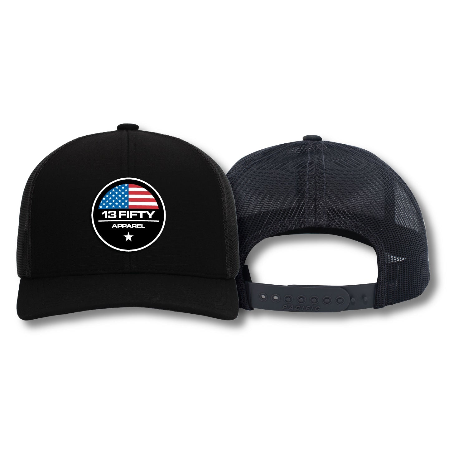 [360 USA] Adjustable Mesh Back Cap-13 Fifty Apparel