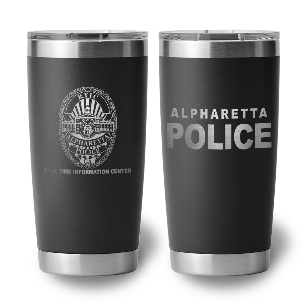 [ALPHARETTA PD] ARTIC 20oz Tumbler [BLACK]-13 Fifty Apparel