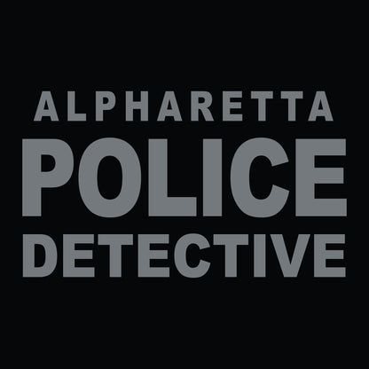 [ALPHARETTA PD] CID Men's Patrol Utility Long Sleeve [BLK/GRY]-13 Fifty Apparel
