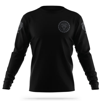 [ALPHARETTA PD] CID Men's Patrol Utility Long Sleeve [BLK/GRY]-13 Fifty Apparel