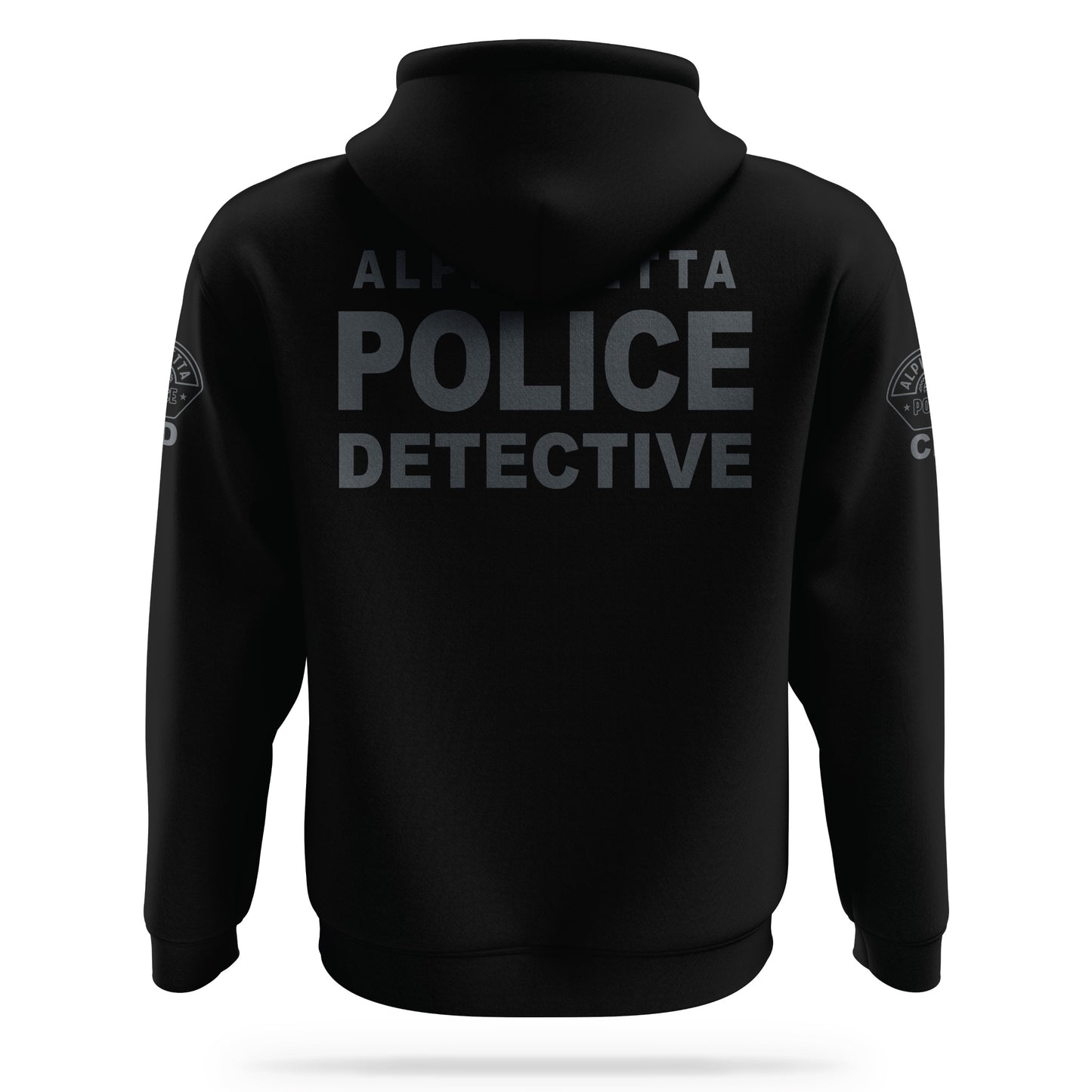 [ALPHARETTA PD] CID Performance Hoodie 2.0 [BLK]-13 Fifty Apparel