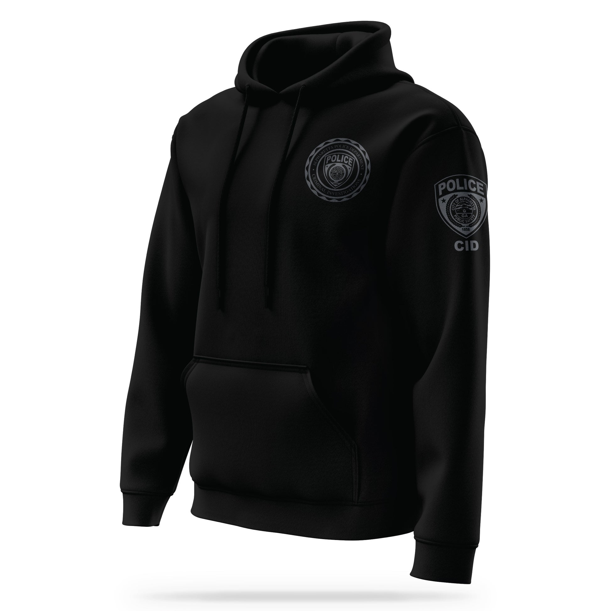 [ALPHARETTA PD] CID Performance Hoodie 2.0 [BLK]-13 Fifty Apparel
