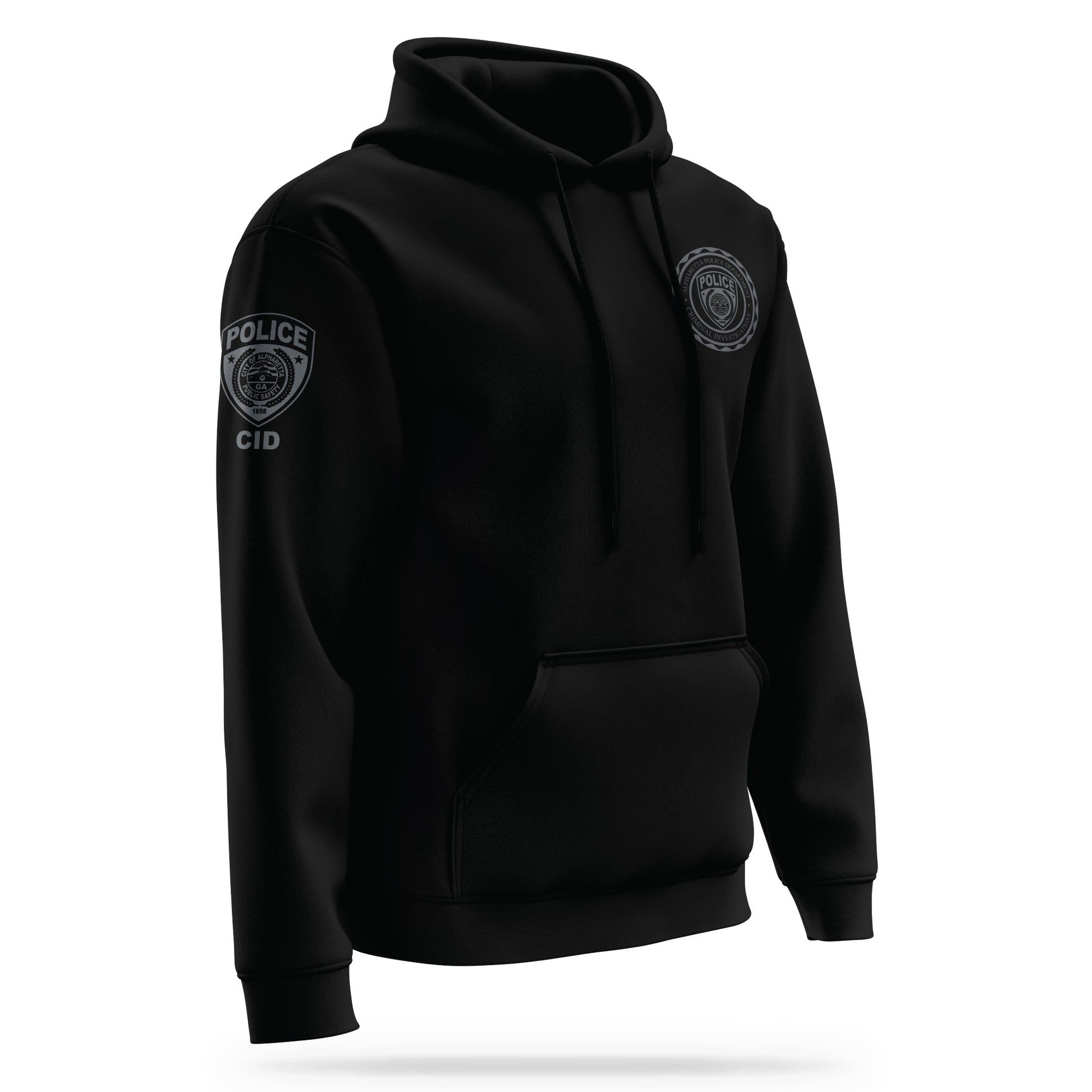 [ALPHARETTA PD] CID Performance Hoodie 2.0 [BLK]-13 Fifty Apparel