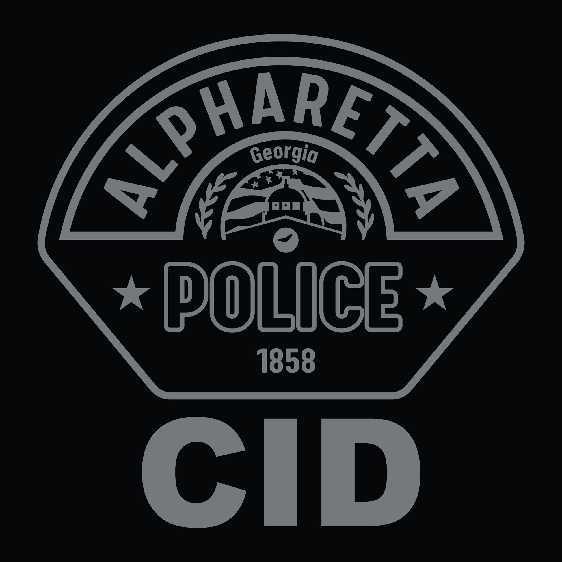 [ALPHARETTA PD] CID Performance Hoodie 2.0 [BLK]-13 Fifty Apparel