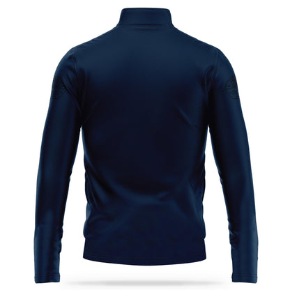 [ALPHARETTA PD] CID Quarter Zip [NVY/BLK]-13 Fifty Apparel