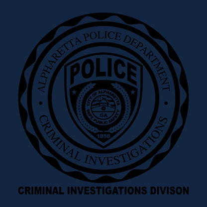 [ALPHARETTA PD] CID Quarter Zip [NVY/BLK]-13 Fifty Apparel