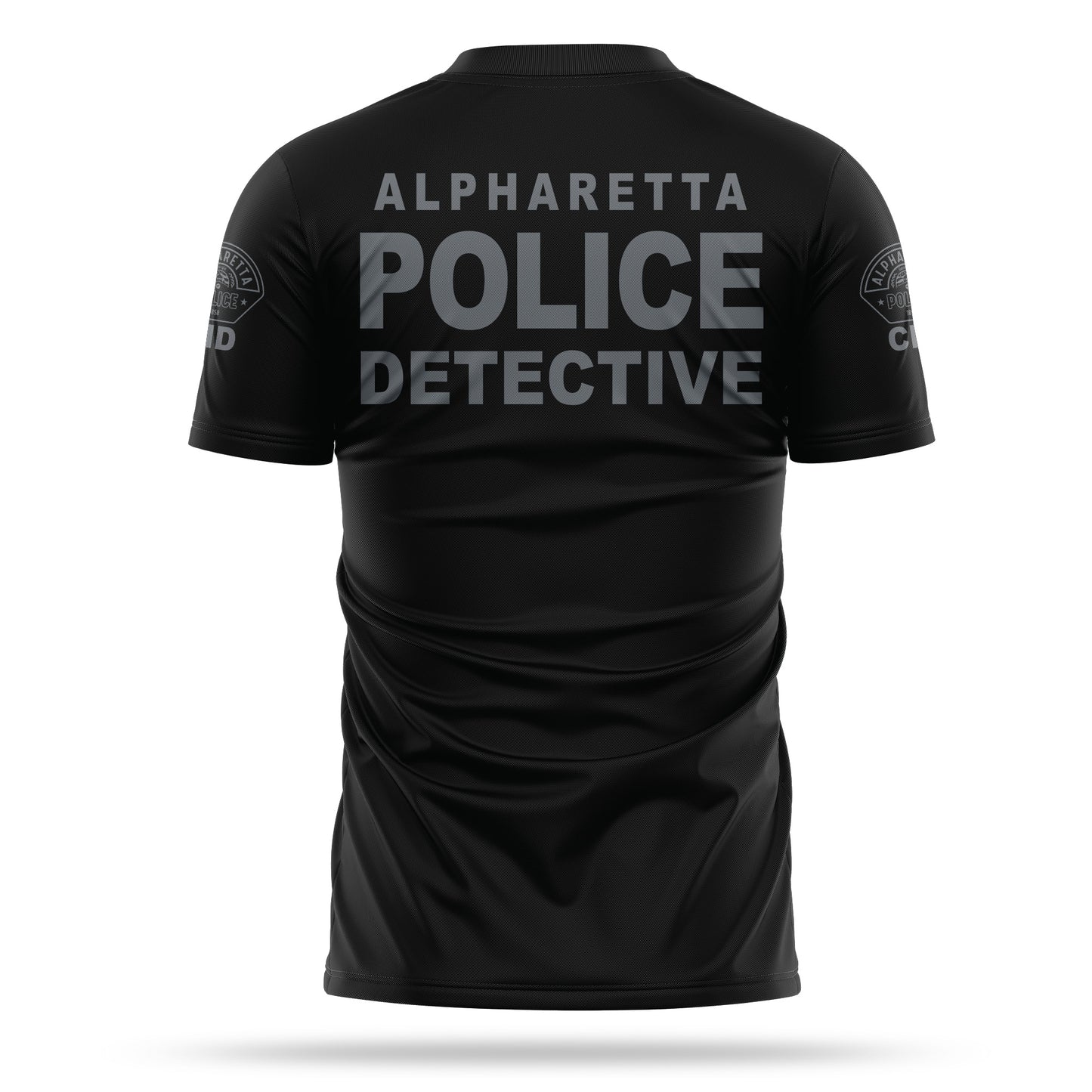[ALPHARETTA PD] CID Utility Shirt [BLK/GRY]-13 Fifty Apparel