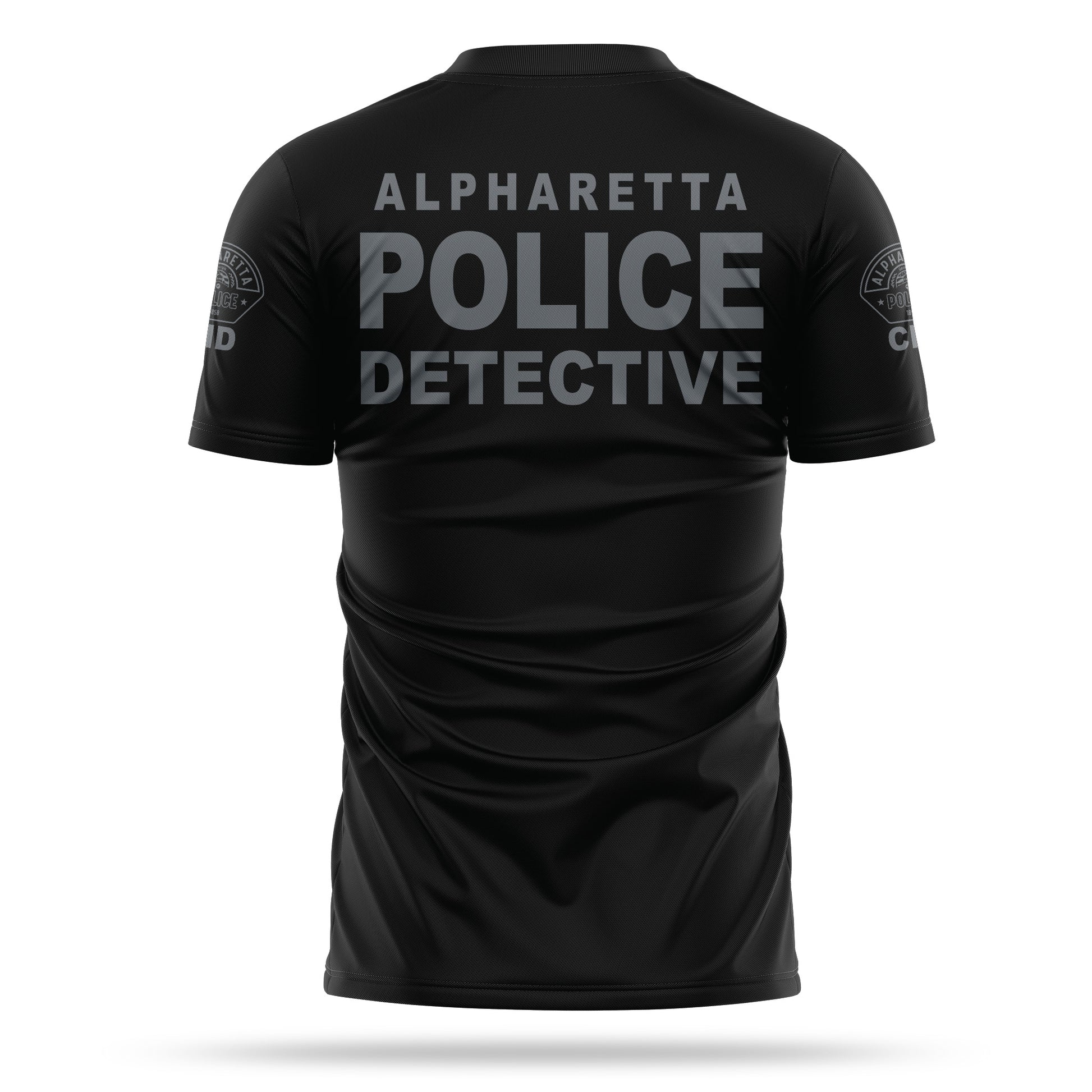 [ALPHARETTA PD] CID Utility Shirt [BLK/GRY]-13 Fifty Apparel