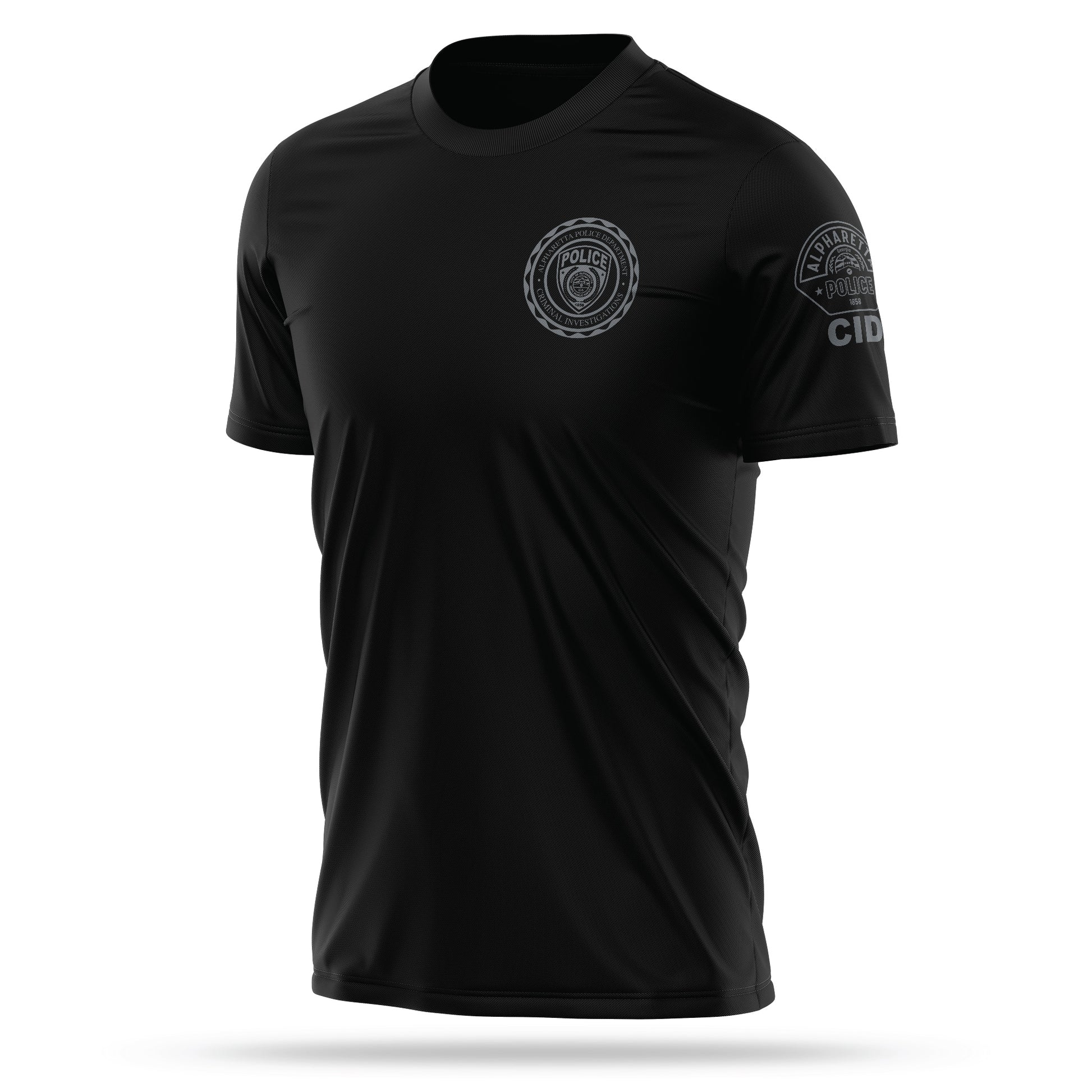 [ALPHARETTA PD] CID Utility Shirt [BLK/GRY]-13 Fifty Apparel
