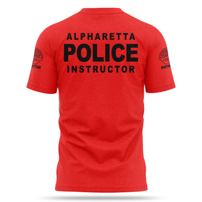 [ALPHARETTA PD] Instructor Utility Shirt [RED/BLK]-13 Fifty Apparel