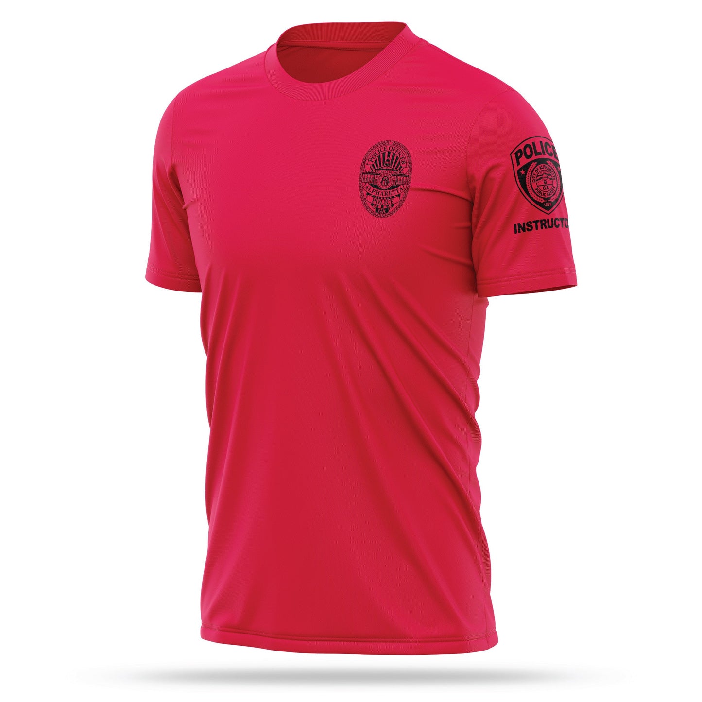 [ALPHARETTA PD] Instructor Utility Shirt [RED/BLK]-13 Fifty Apparel