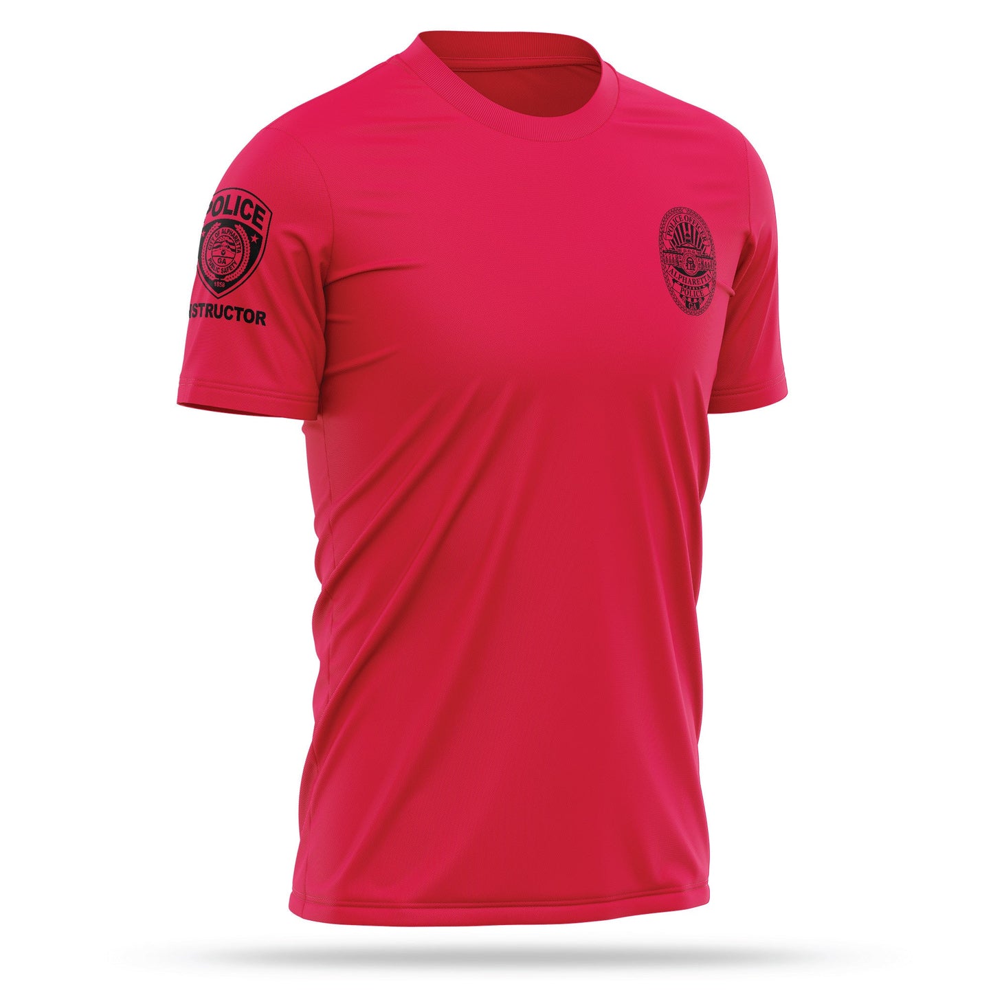 [ALPHARETTA PD] Instructor Utility Shirt [RED/BLK]-13 Fifty Apparel