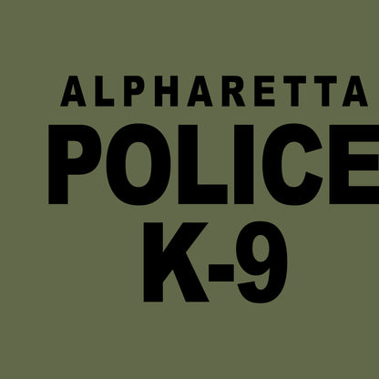[ALPHARETTA PD] K9 Utility Shirt [GRN/BLK]-13 Fifty Apparel