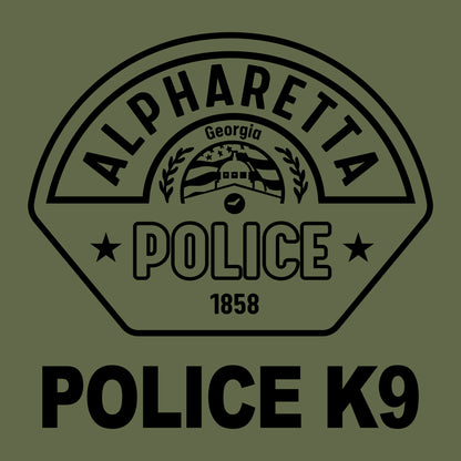 [ALPHARETTA PD] K9 Utility Shirt [GRN/BLK]-13 Fifty Apparel
