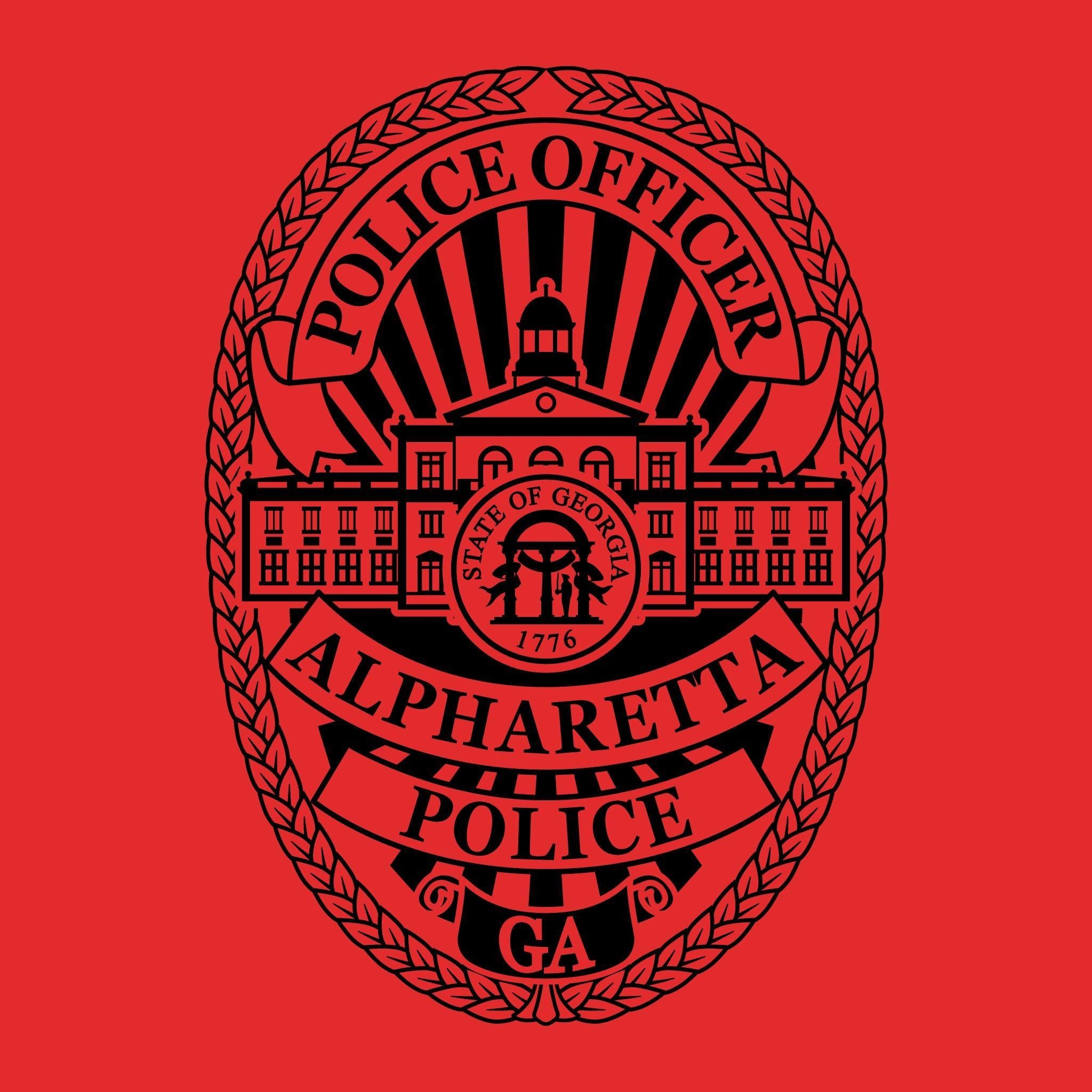 [ALPHARETTA PD] Men's Instructor Utility Long Sleeve [RED/BLK]-13 Fifty Apparel