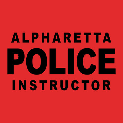 [ALPHARETTA PD] Men's Instructor Utility Long Sleeve [RED/BLK]-13 Fifty Apparel