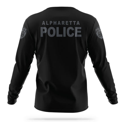 [ALPHARETTA PD] Men's Patrol Utility Long Sleeve [BLK/GRY]-13 Fifty Apparel