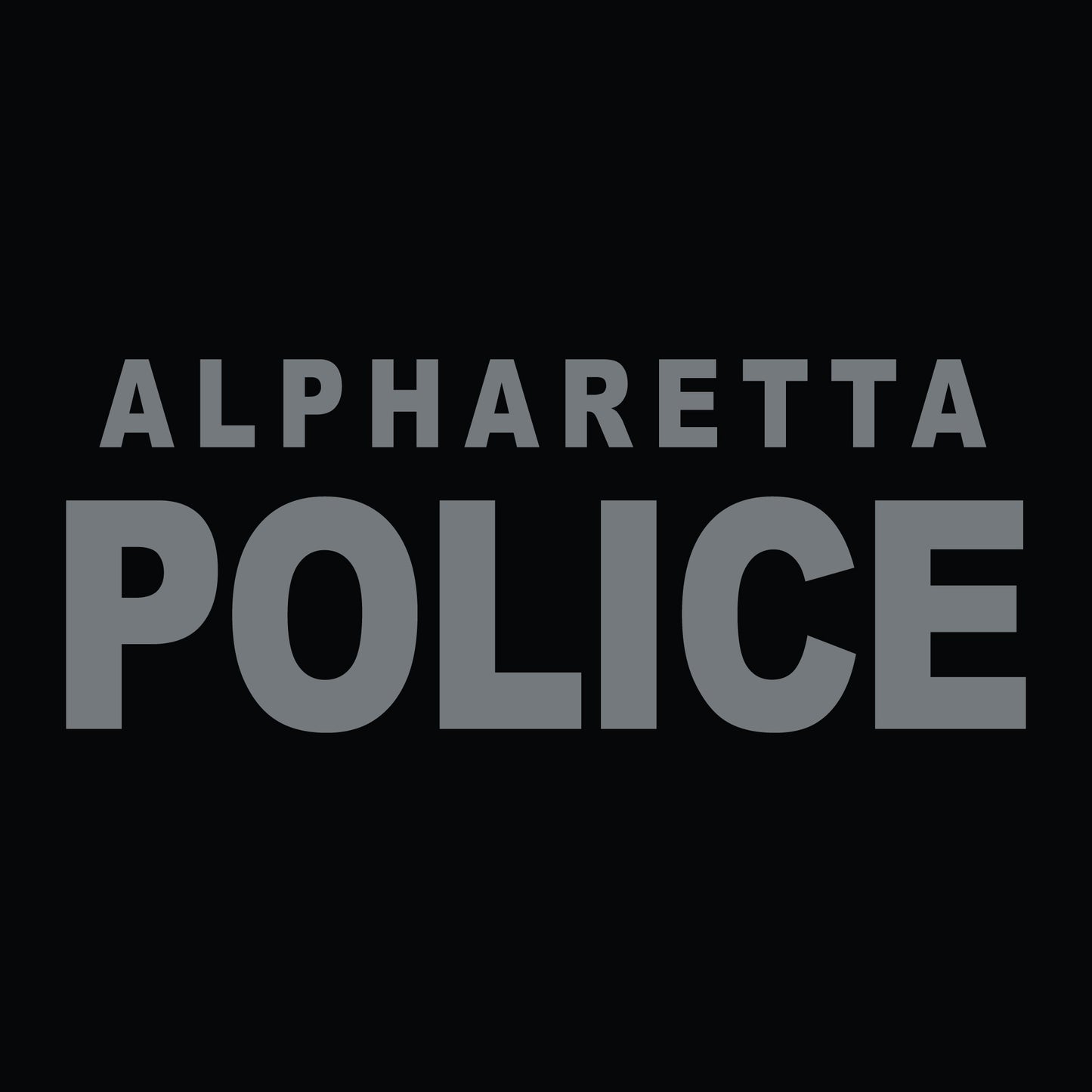 [ALPHARETTA PD] Men's Patrol Utility Long Sleeve [BLK/GRY]-13 Fifty Apparel