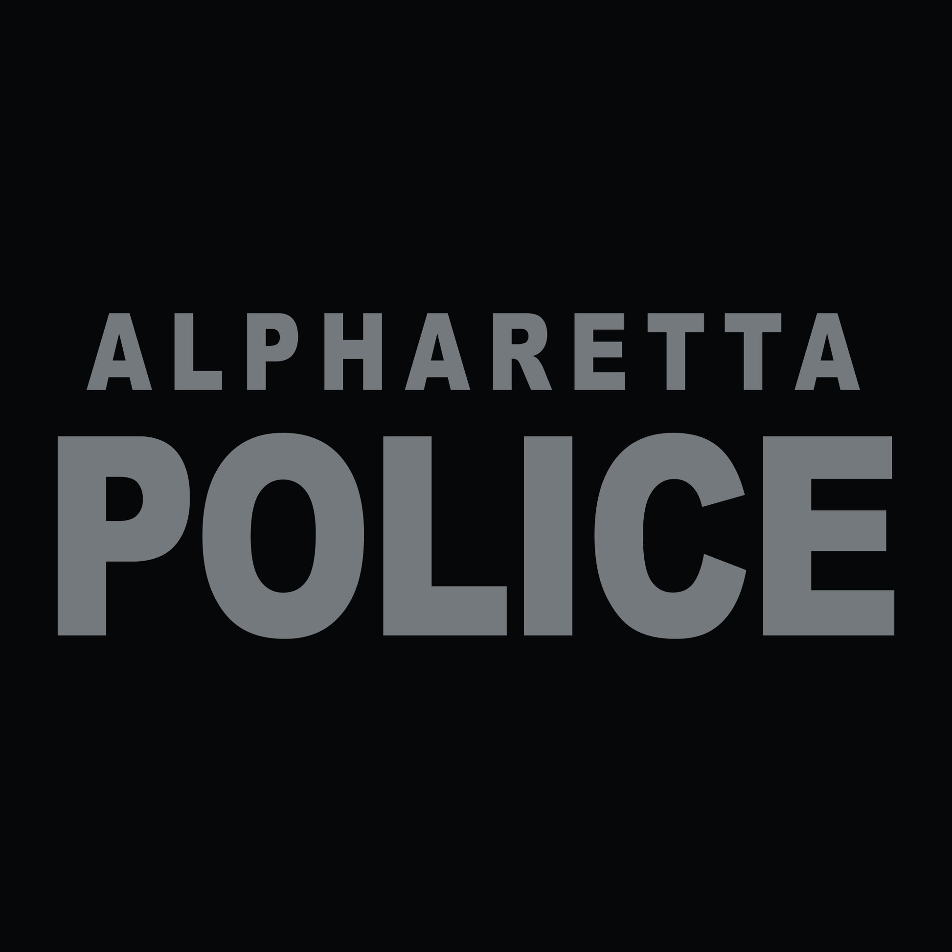 [ALPHARETTA PD] Men's Patrol Utility Long Sleeve [BLK/GRY]-13 Fifty Apparel