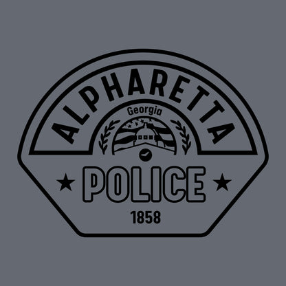 [ALPHARETTA PD] Men's RECORDS Utility Long Sleeve [CHR/BLK]-13 Fifty Apparel