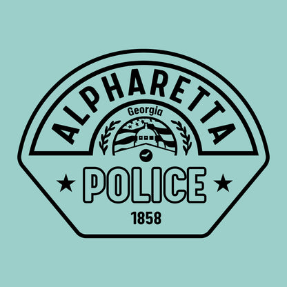 [ALPHARETTA PD] Men's RECORDS Utility Long Sleeve [SEAFR/BLK]-13 Fifty Apparel