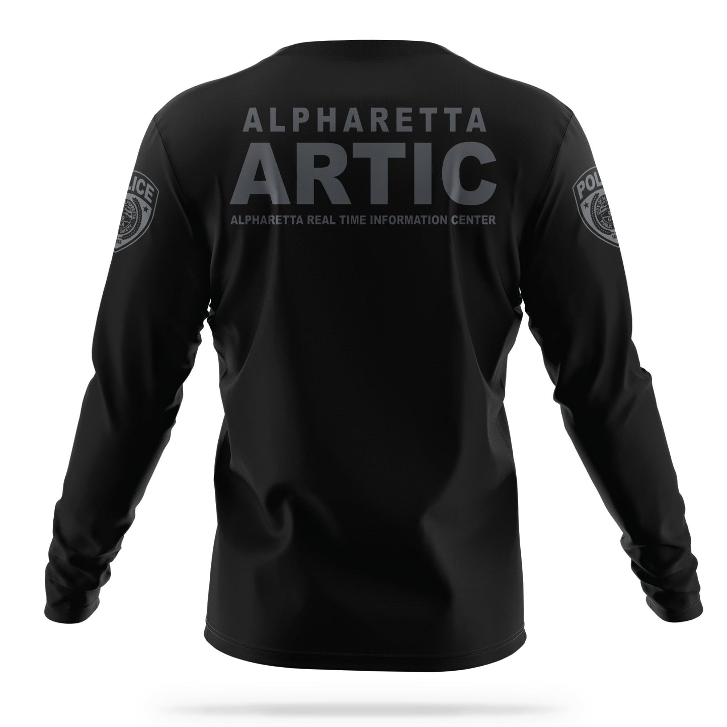 [ALPHARETTA PD] Men's RTIC Utility Long Sleeve [BLK/GRY]-13 Fifty Apparel