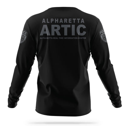 [ALPHARETTA PD] Men's RTIC Utility Long Sleeve [BLK/GRY]-13 Fifty Apparel