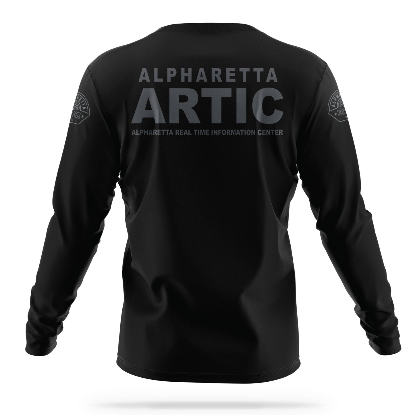 [ALPHARETTA PD] Men's RTIC Utility Long Sleeve [BLK/GRY]-13 Fifty Apparel