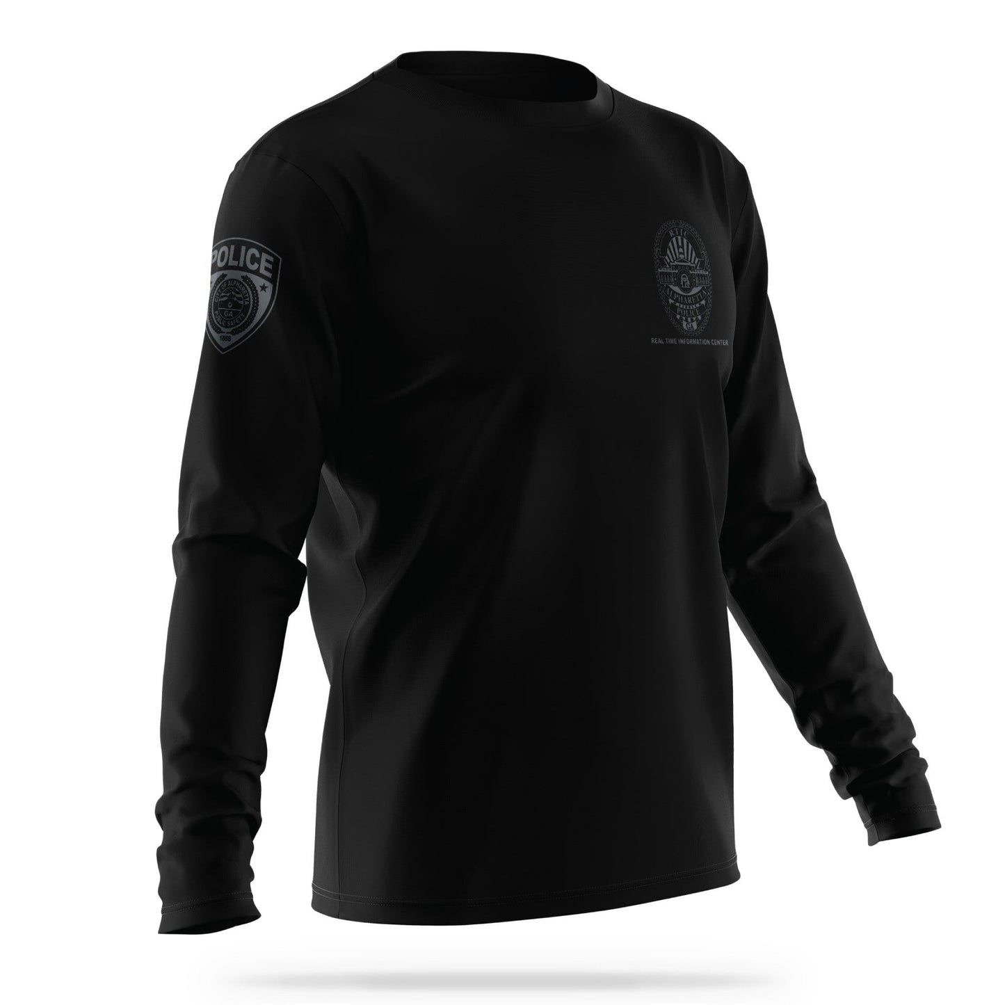 [ALPHARETTA PD] Men's RTIC Utility Long Sleeve [BLK/GRY]-13 Fifty Apparel