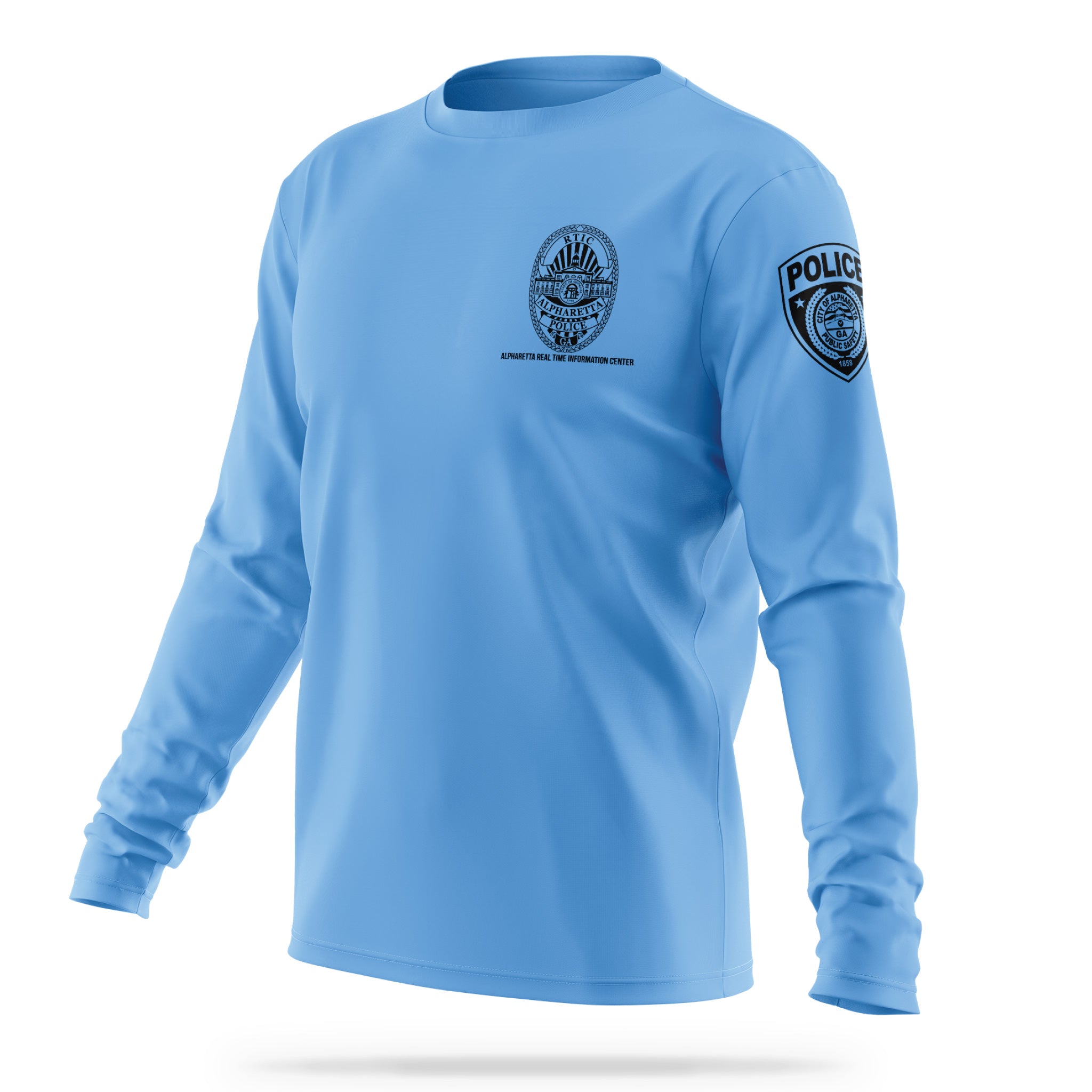 [ALPHARETTA PD] Men's RTIC Utility Long Sleeve [CBLU/BLK]-13 Fifty Apparel