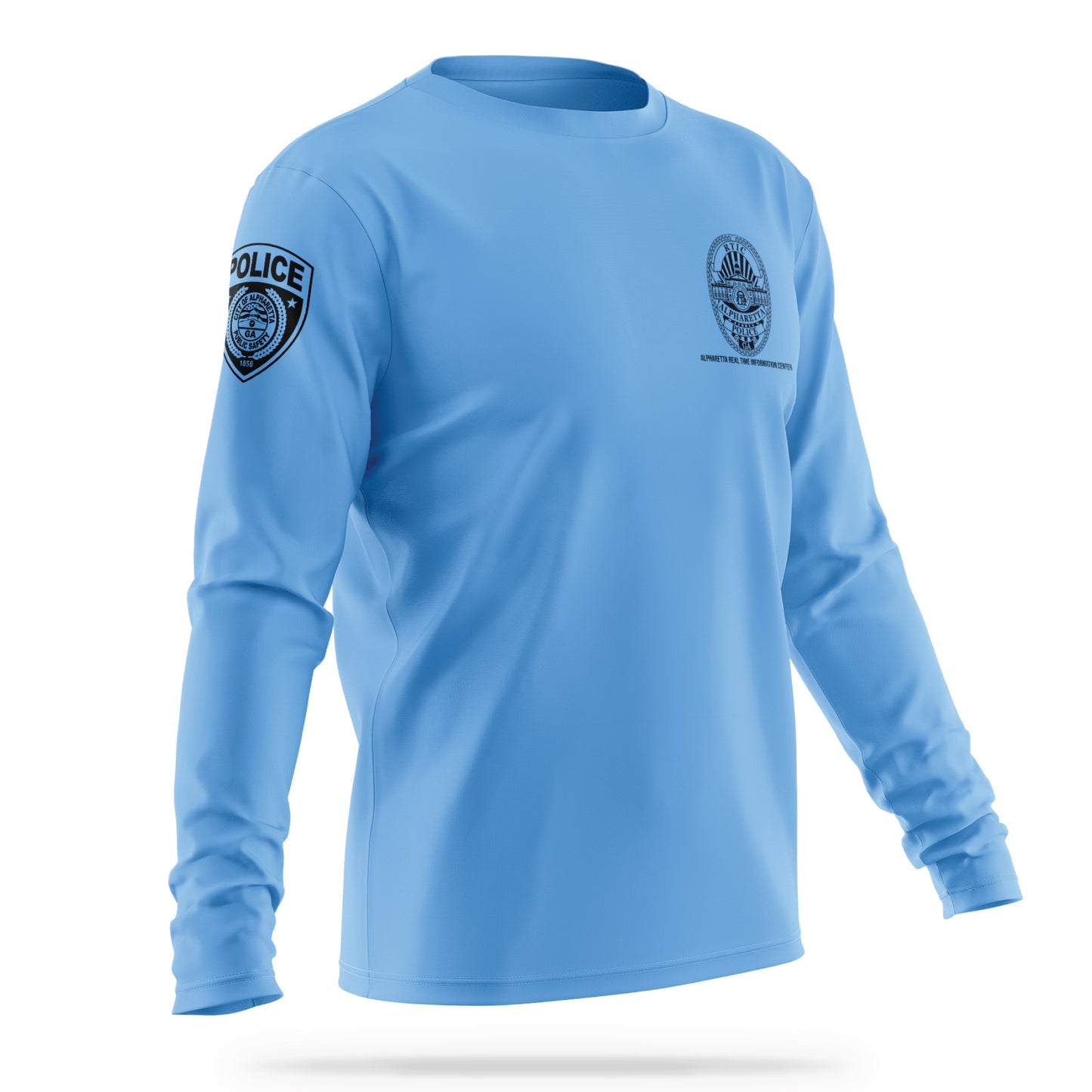 [ALPHARETTA PD] Men's RTIC Utility Long Sleeve [CBLU/BLK]-13 Fifty Apparel