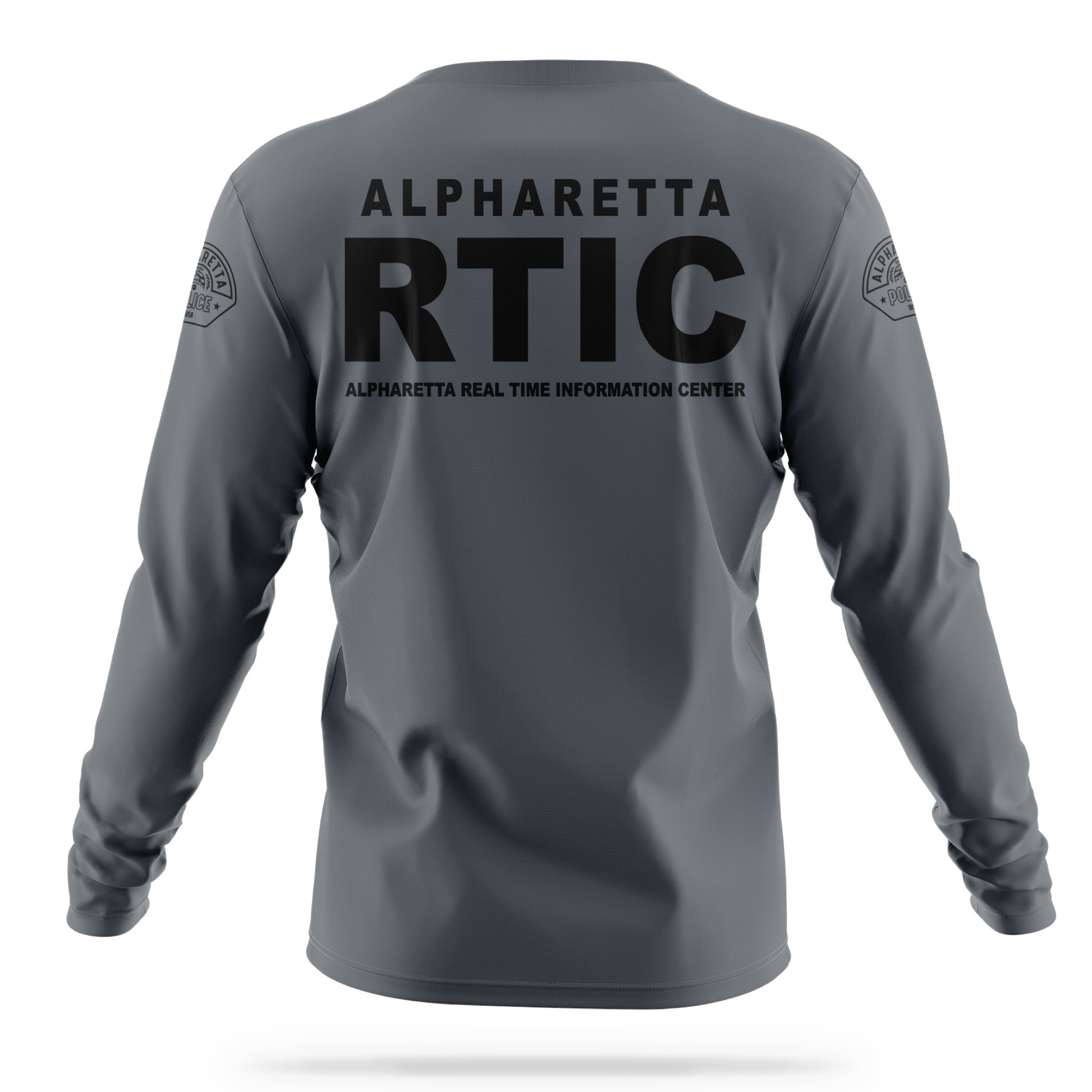 [ALPHARETTA PD] Men's RTIC Utility Long Sleeve [CHR/BLK]-13 Fifty Apparel