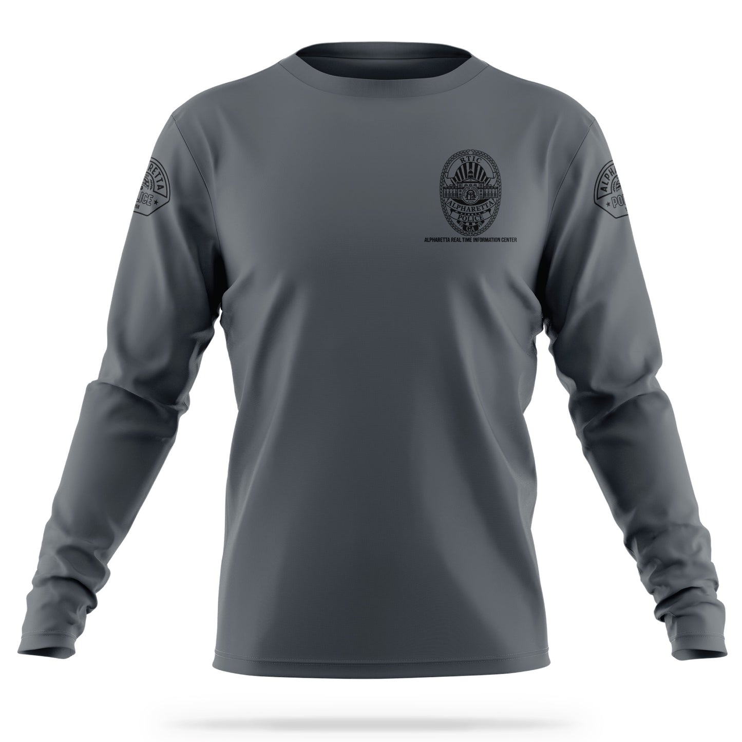 [ALPHARETTA PD] Men's RTIC Utility Long Sleeve [CHR/BLK]-13 Fifty Apparel