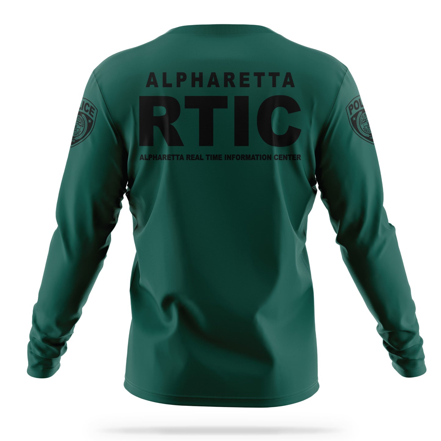 [ALPHARETTA PD] Men's RTIC Utility Long Sleeve [FGRN/BLK]-13 Fifty Apparel