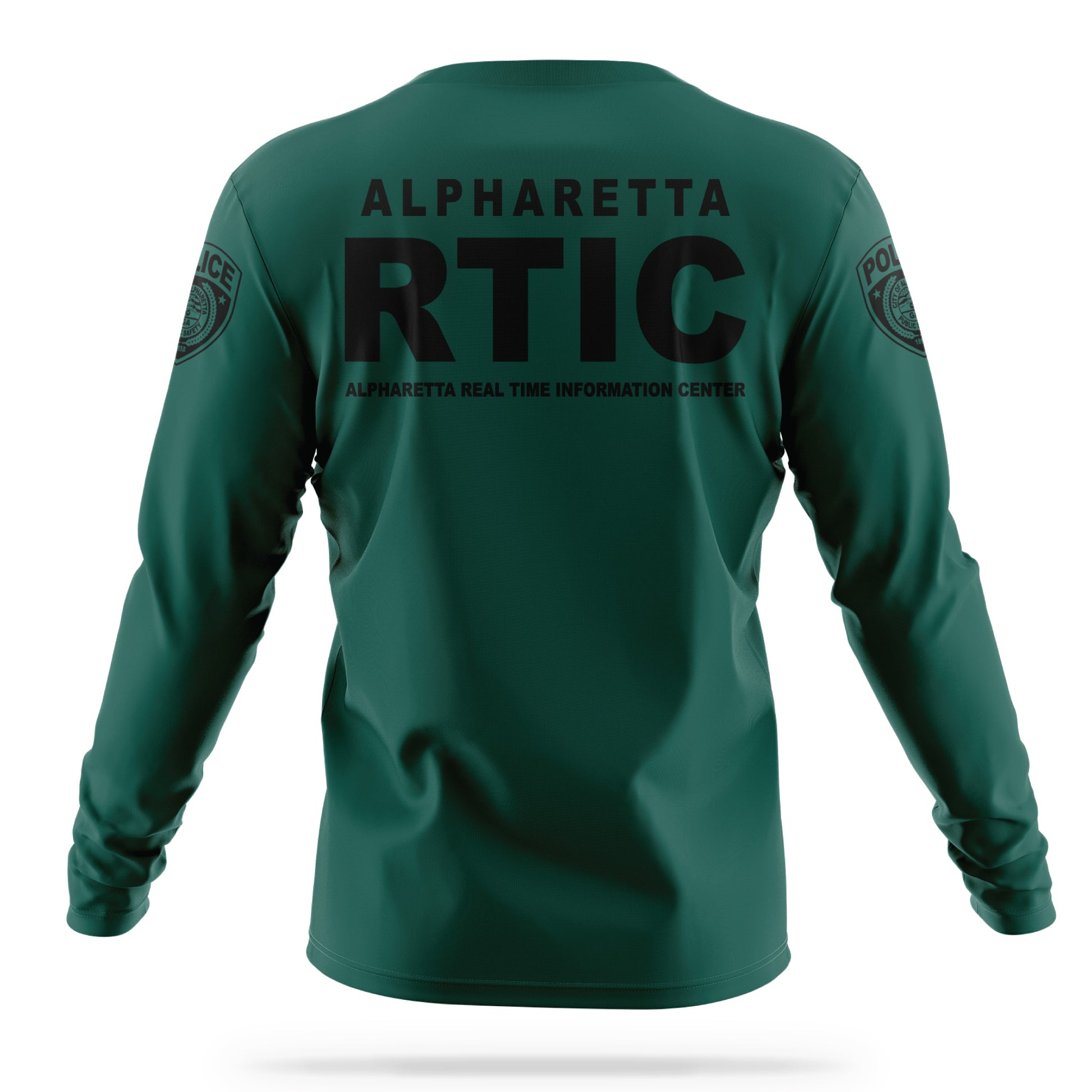 [ALPHARETTA PD] Men's RTIC Utility Long Sleeve [FGRN/BLK]-13 Fifty Apparel