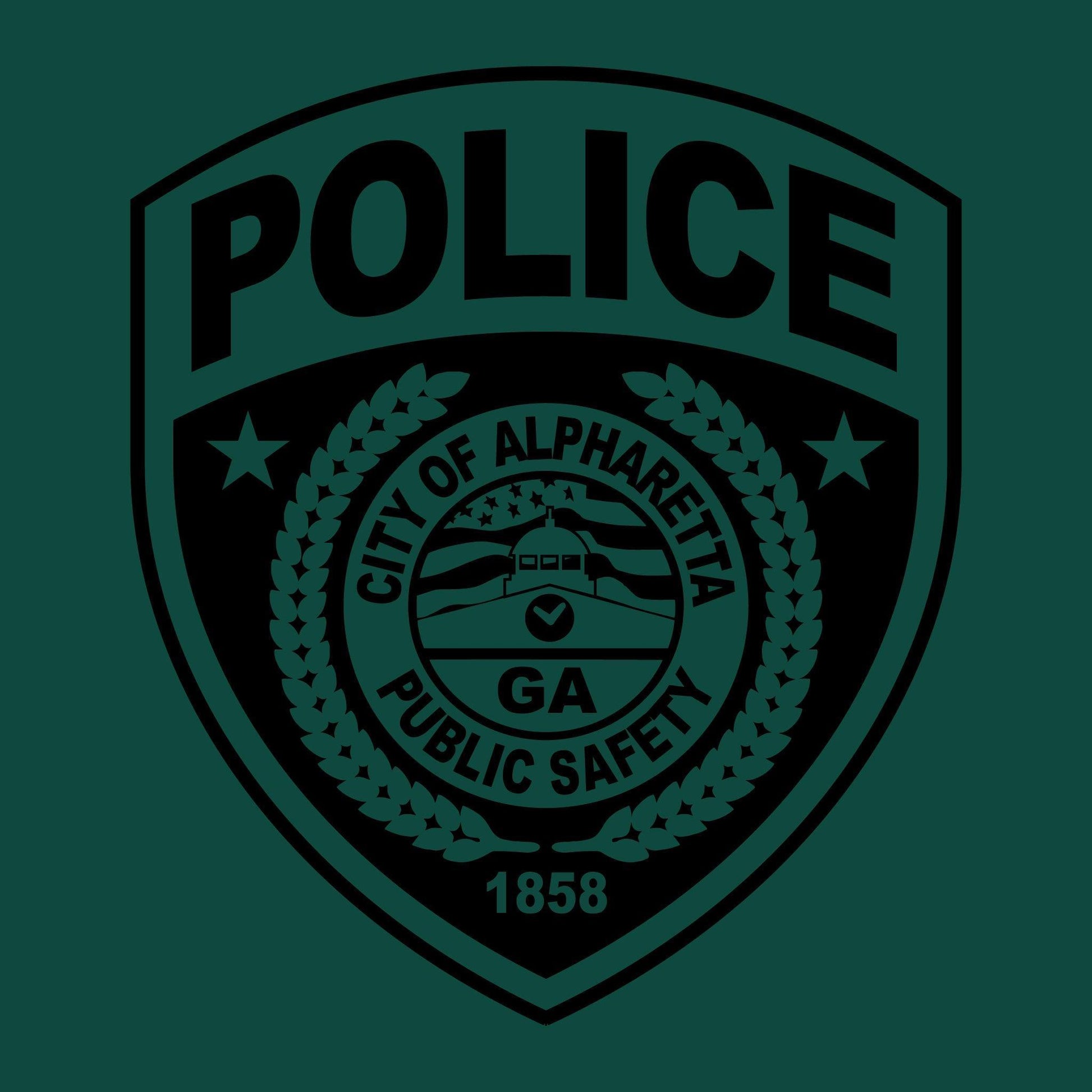 [ALPHARETTA PD] Men's RTIC Utility Long Sleeve [FGRN/BLK]-13 Fifty Apparel