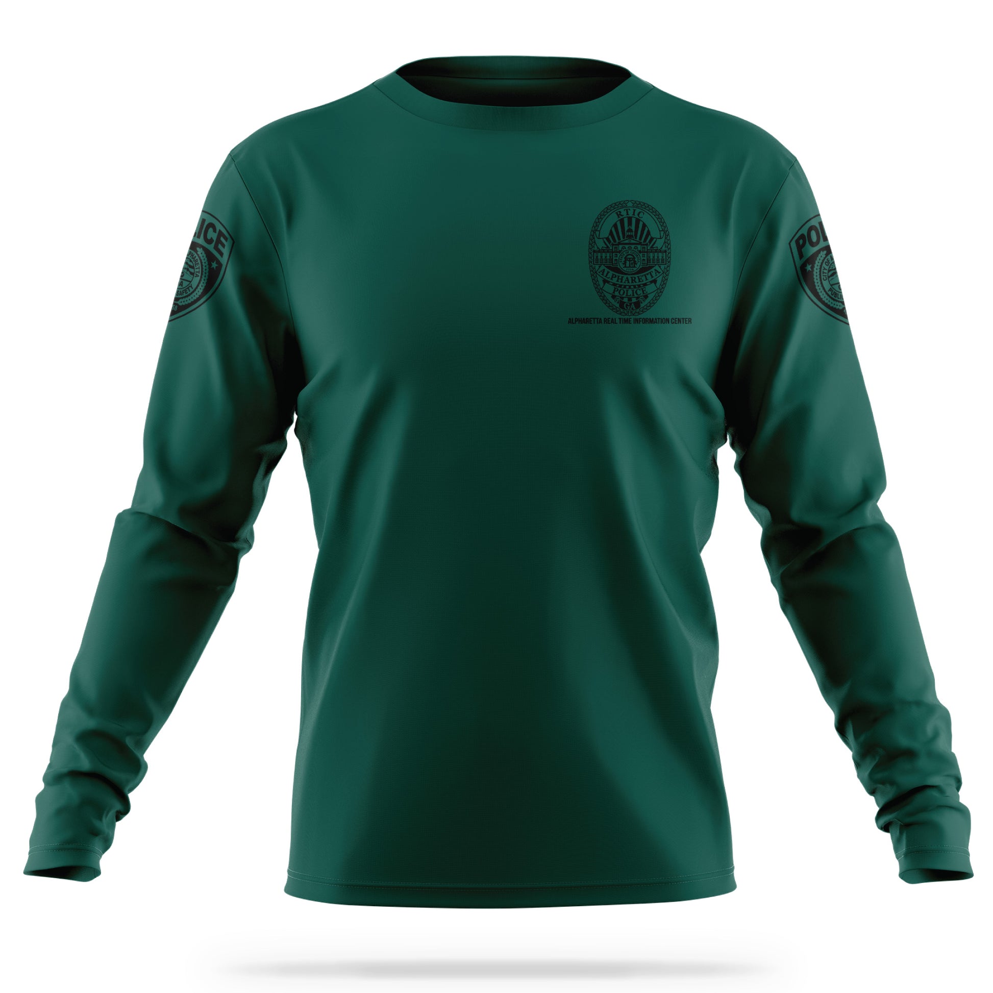 [ALPHARETTA PD] Men's RTIC Utility Long Sleeve [FGRN/BLK]-13 Fifty Apparel