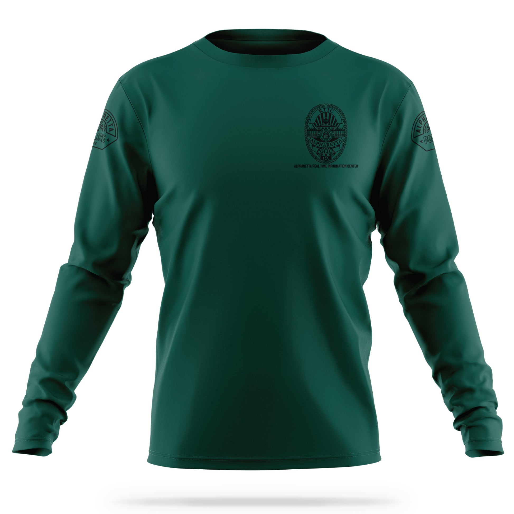 [ALPHARETTA PD] Men's RTIC Utility Long Sleeve [FGRN/BLK]-13 Fifty Apparel